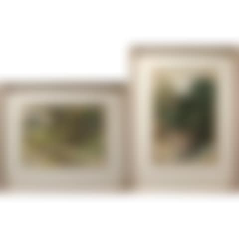 UNTITLED ("CATTLE BY STREAM" & "LADY RESTING WITH DOG, FARMER AND COW") (preview)