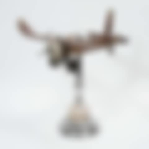 Found Object Folk Art" Model of an Airplane (preview)