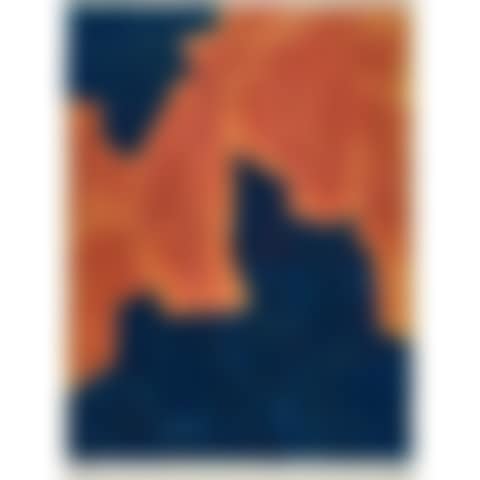 COMPOSITION BLEUE ET ORANGE (preview)