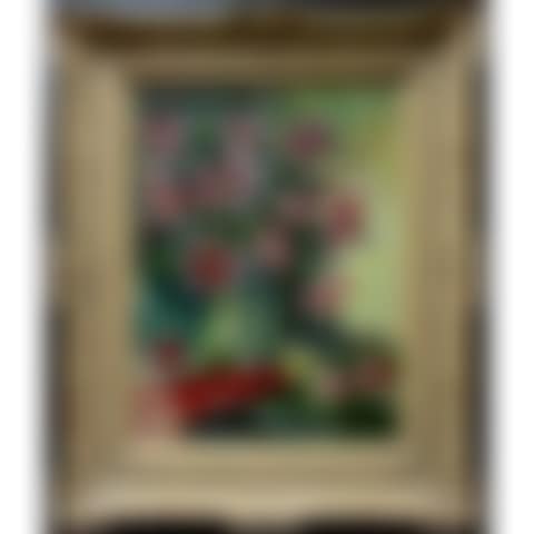 STILL LIFE WITH RED FLOWERS IN A VASE (preview)