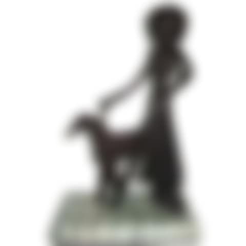 LADY WALKING GREYHOUND (preview)