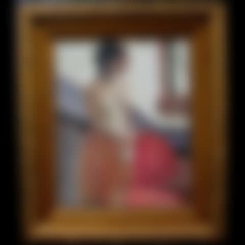 STANDING SEMI NUDE BY CHAIR (preview)