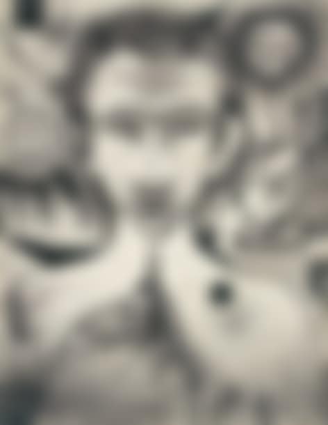 Surrealist composition with a face (preview)