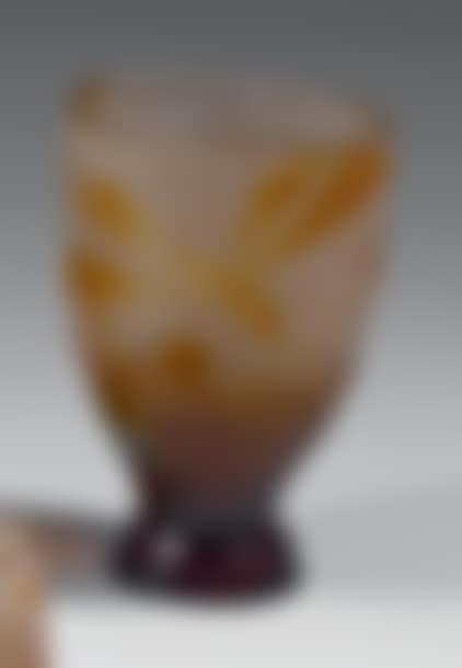Ovoid vase with flat body on curved base (preview)