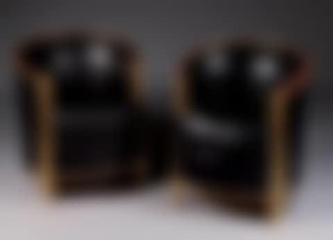 Pair of basket armchairs (preview)
