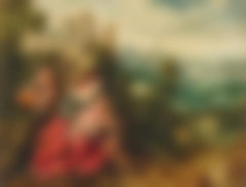 The Holy Family in a landscape (preview)