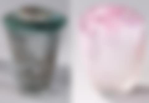 Two blown glass vases (preview)
