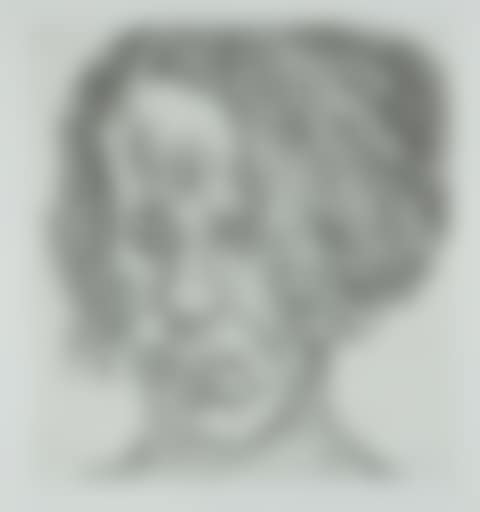 Femme aux cheveux frisés (Girl with fuzzy hair) (preview)