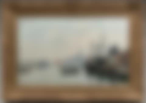 114; Venice, the Giudecca quay, morning effect (preview)