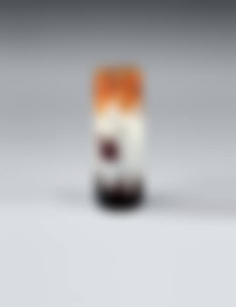 Cylindrical vase with hot-pinched body and neck (preview)
