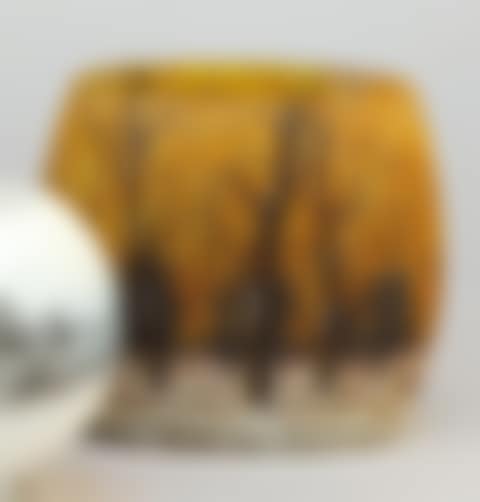Ovoid vase with flattened body (preview)