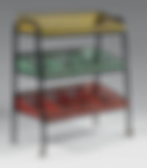 Display cabinet with tubular frame (preview)