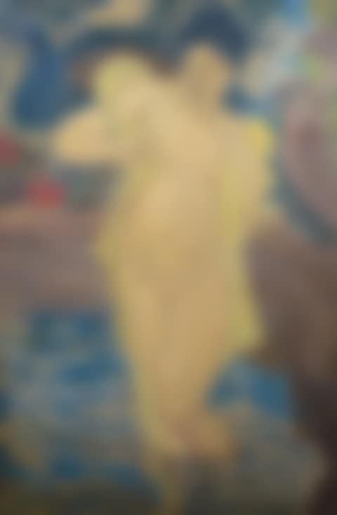 Nude with Peacock (preview)