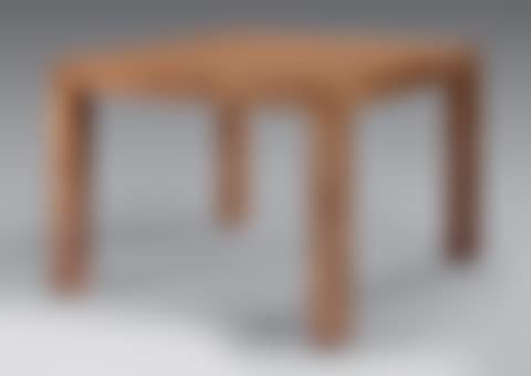 Dining room table in burr veneer (preview)