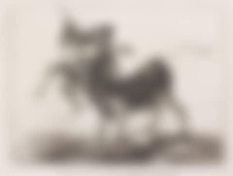 BLIND MAN KIDNAPPED ON THE HORNS OF A BULL - LITTLE PRISONER (Harris 25, 26) (preview)