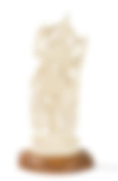 Carved ivory durga (preview)