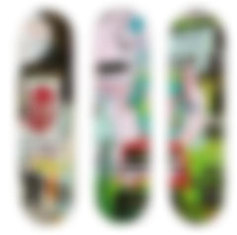 Set of three skateboard decks (preview)