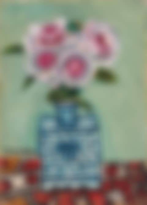 Yi Dynasty Vase and Roses (preview)
