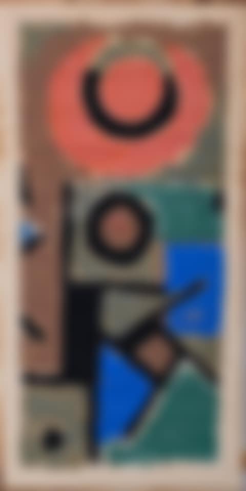 RED, BLACK, GREEN, AND BLUE ABSTRACT (preview)