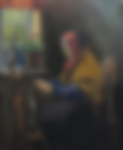WOMAN AT SPINNING WHEEL (preview)