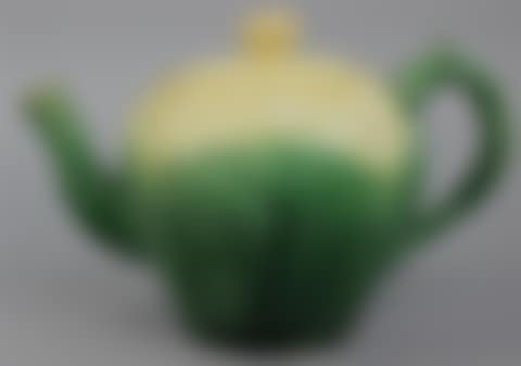 MAJOLICA "ETRUSCAN CAULIFLOWER" TEAPOT AND COVER (preview)