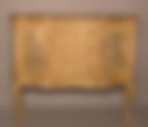 ITALIAN PAINTED AND PARCEL GILT COMMODE (preview)