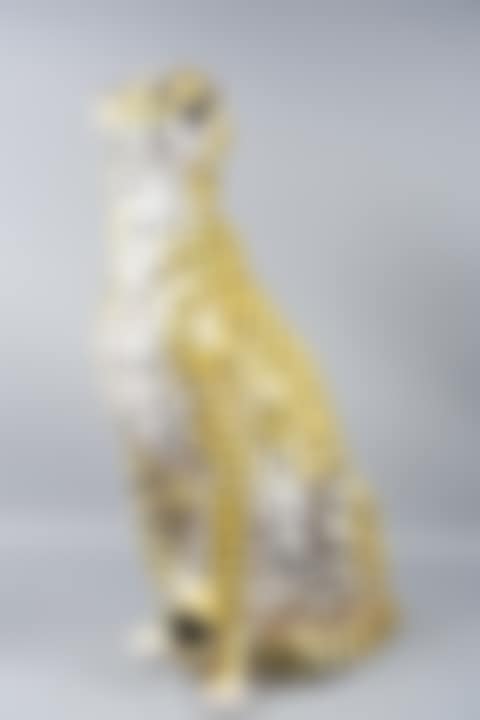ITALIAN CERAMIC SEATED GARDEN CHEETAH (preview)