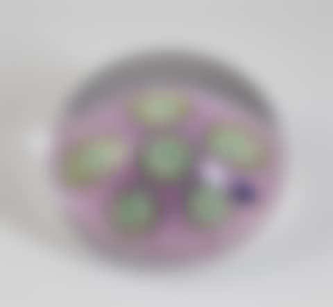 Sulphide crystal paperweight "Doily" (preview)