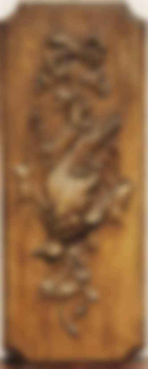 Ceramic panel imitating wood (preview)