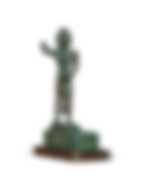 AN EGYPTIAN BRONZE AMUN IN THE GUISE OF ONURIS (preview)