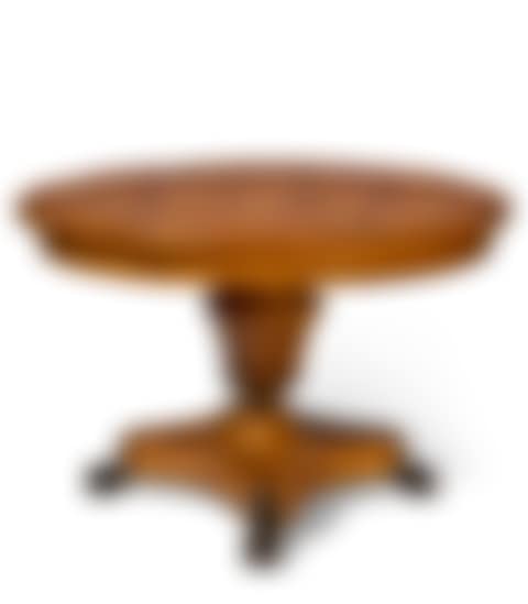 AN ITALIAN FRUITWOOD AND MARQUETRY CENTER TABLE (preview)