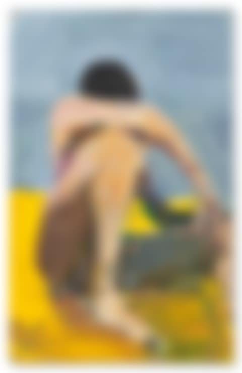 Untitled (Seated Nude with Head on Arm) (preview)