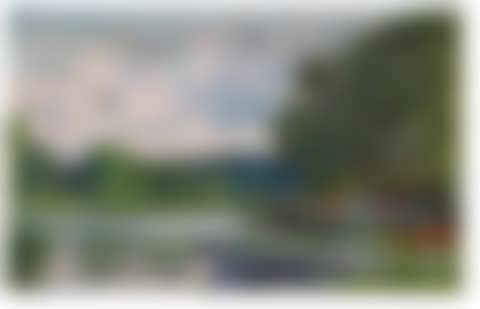 Paysage, bord de la Seine, près de Jeufosse (Eure) (preview)