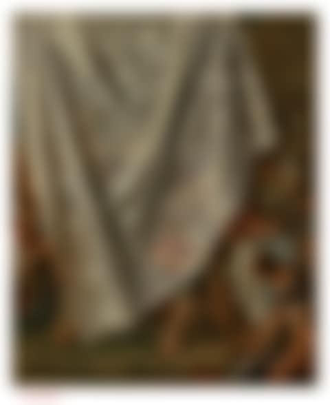 The Meeting of Alexander the Great and Roxana, behind a trompe l"oeil curtain (preview)