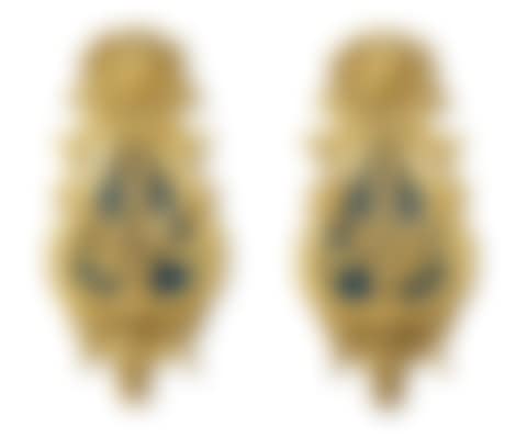 A pair of Italian carved giltwood one-light wall-appliques (preview)