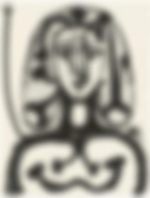 ”La femme à la résille” (”Femme aux cheveux verts”) (preview)