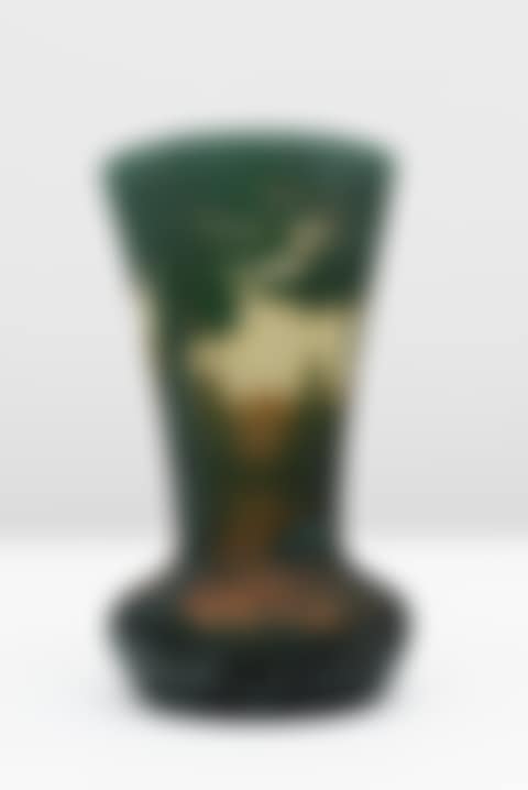 Vase en verre multicouche dégagé à l"acide (preview)