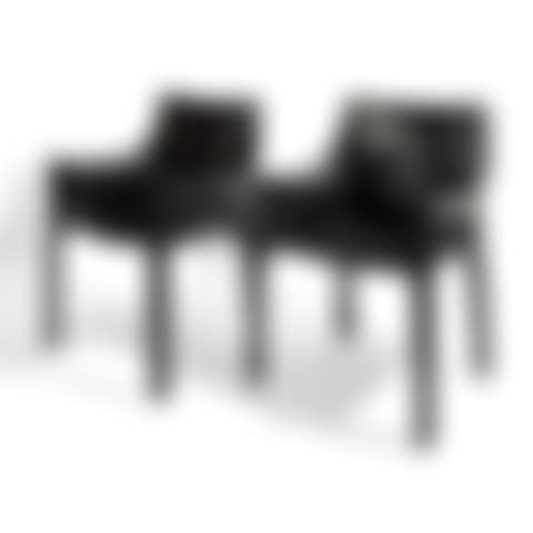 A Pair of 413 Cab Chairs Cassina, Italy (preview)