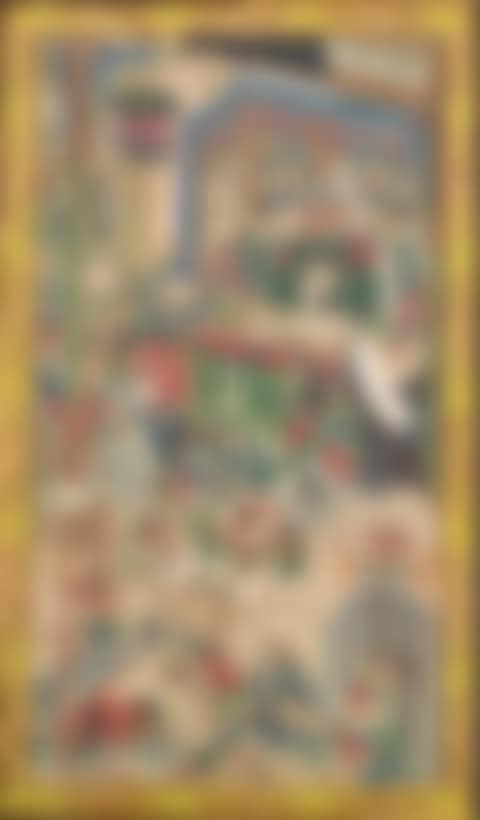 A group of four 'Hell' Paintings, Qing dynasty (preview)