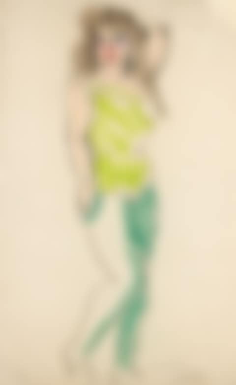 Burlesque girl. (preview)