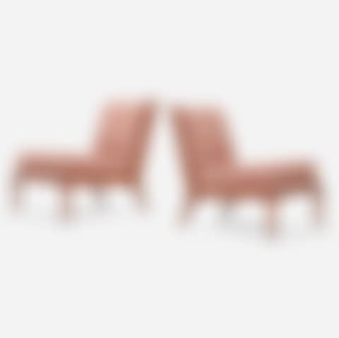 Slipper lounge chairs, pair (preview)