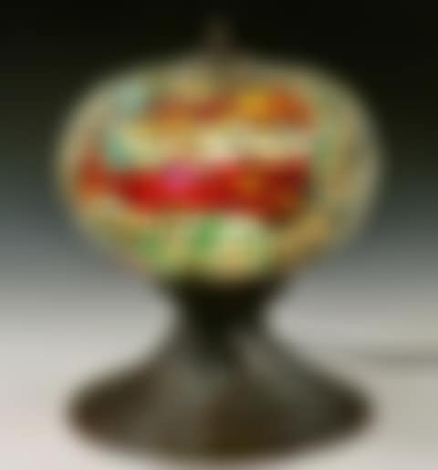 STAINED GLASS FISH BOWL LAMP (preview)