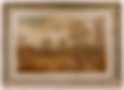 Early Winter Landscape with Farm Buildings (preview)