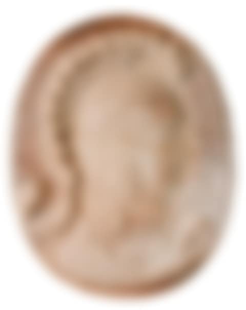 GERMAN POTTERY PLAQUE; Profile Head of a Roman Centurion (preview)