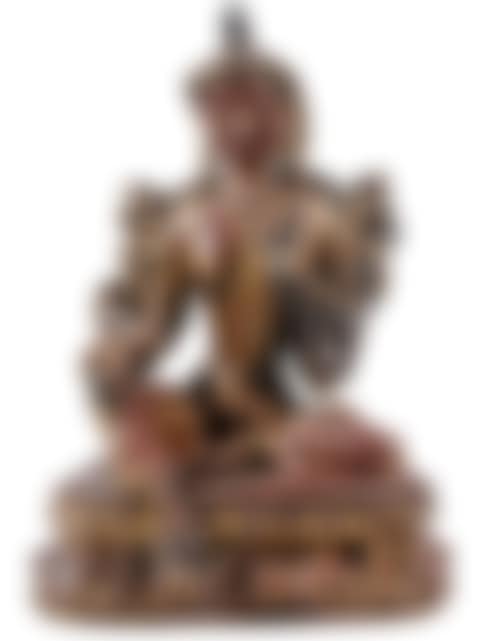 FINE THAI CINNABAR FIGURE OF BUDDHA (preview)