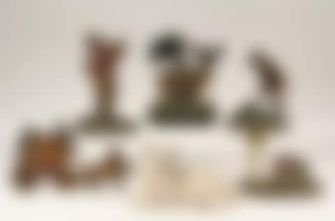 VINTAGE CAST IRON DOOR STOPS (preview)
