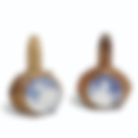 TWO FRENCH STONEWARE AND PATE-SUR-PATE BOTTLE-VASES (preview)