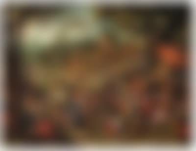 A village celebrating the kermess of Saint Sebastian (preview)