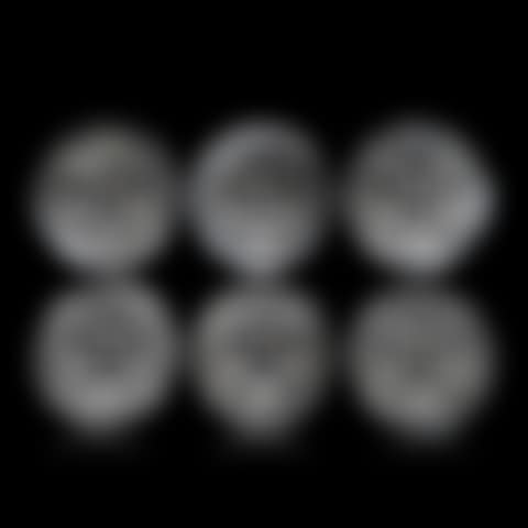 Six "Coquilles No. 2" plates (preview)