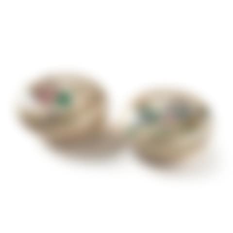 A pair of seal paste boxes with covers (preview)